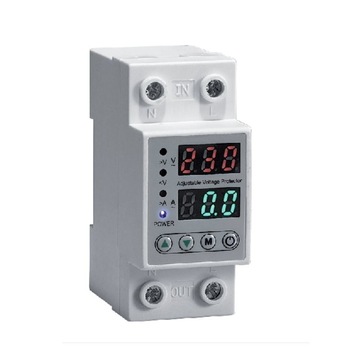 Releu monofazic Klass, AFMEP – 2P/32A, protectie supratensiune si suprasarcina, digital/reglabil Releu monofazic Klass, AFMEP – 2P/32A, protectie supratensiune si suprasarcina, digital/reglabil