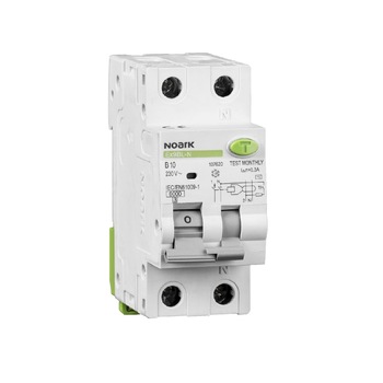 Siguranta automata diferentiala RCBO 1P+N 32A 30mA, curba B, tip A, Noark, Ex9BL-N B32 Siguranta automata diferentiala RCBO 1P+N 32A 30mA, curba B, tip A, Noark, Ex9BL-N B32