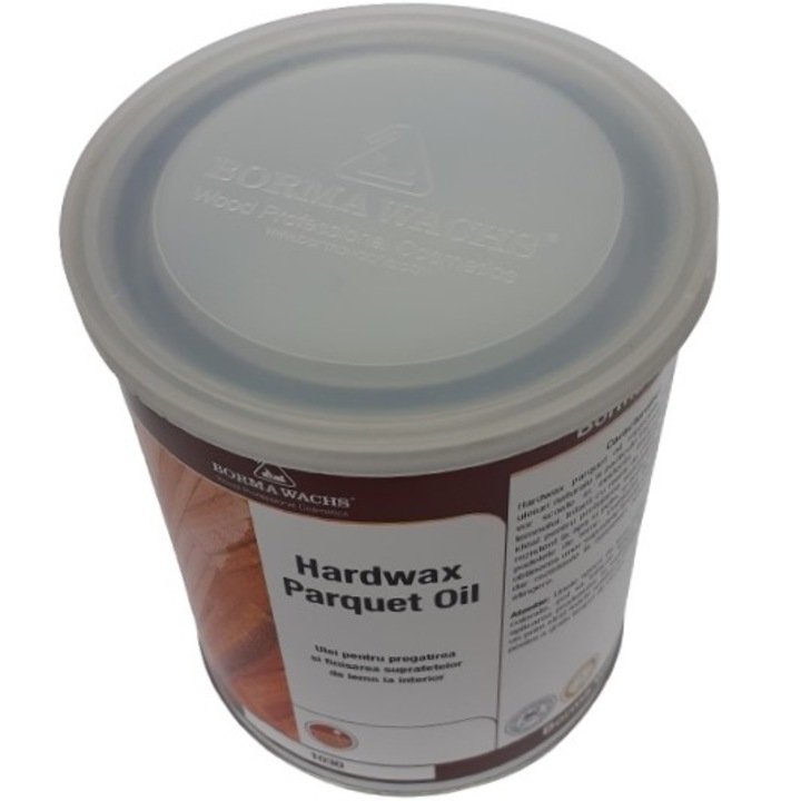 Ulei pentru parchet cu ceara dura, Borma Wachs, Hardwax Parquet Oil Quick, 1 L