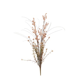 Buchet artificial crengute fructe, maro, 54x5 cm Buchet artificial crengute fructe, maro, 54x5 cm