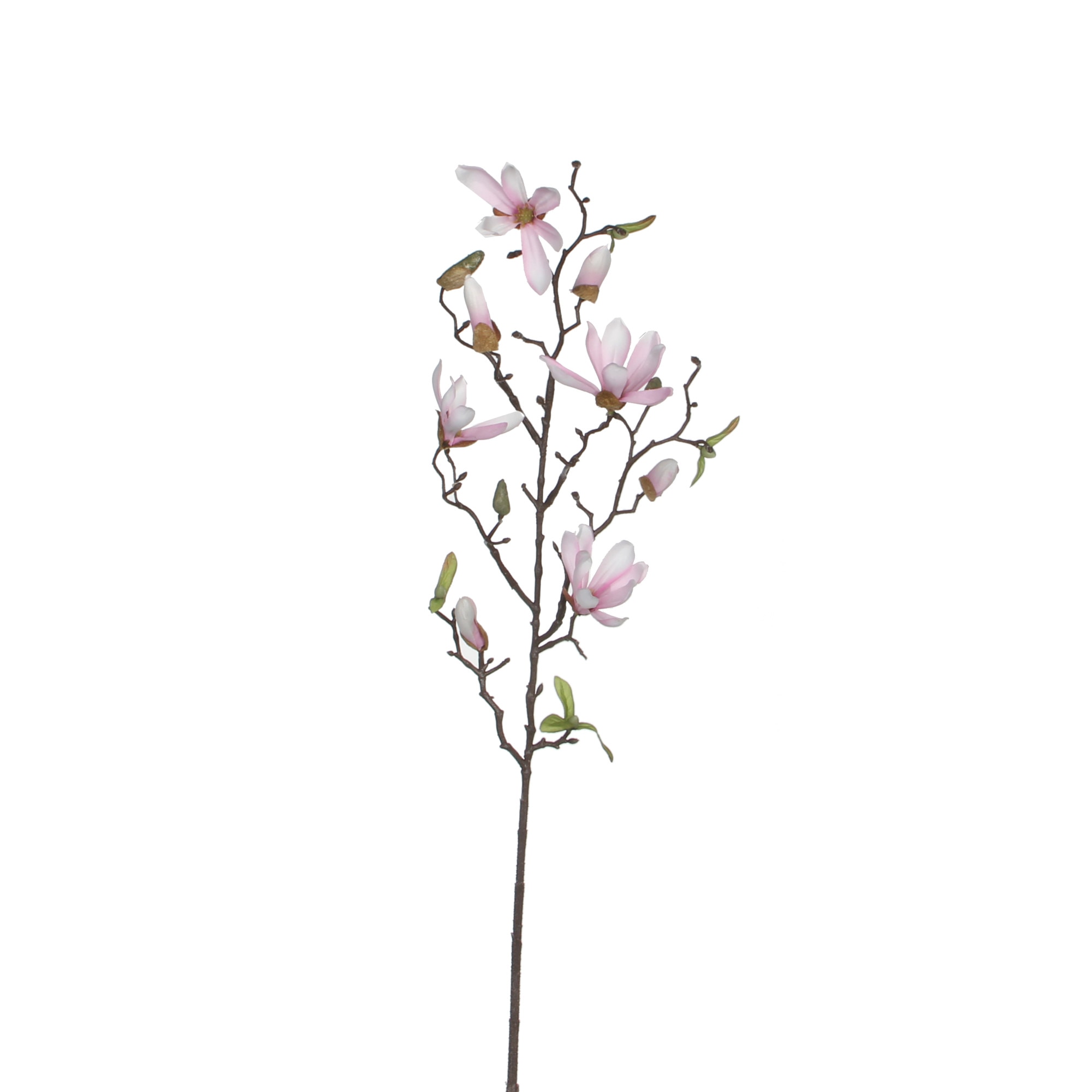 Creanga artificiala Magnolia, roz, 75 cm
