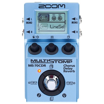 Pedala Multi Efect, Pentru Chitare Electrice, Bas si Acustice, 2 x intrari stereo, 2 x iesiri stereo Pedala Multi Efect, Pentru Chitare Electrice, Bas si Acustice, 2 x intrari stereo, 2 x iesiri stereo