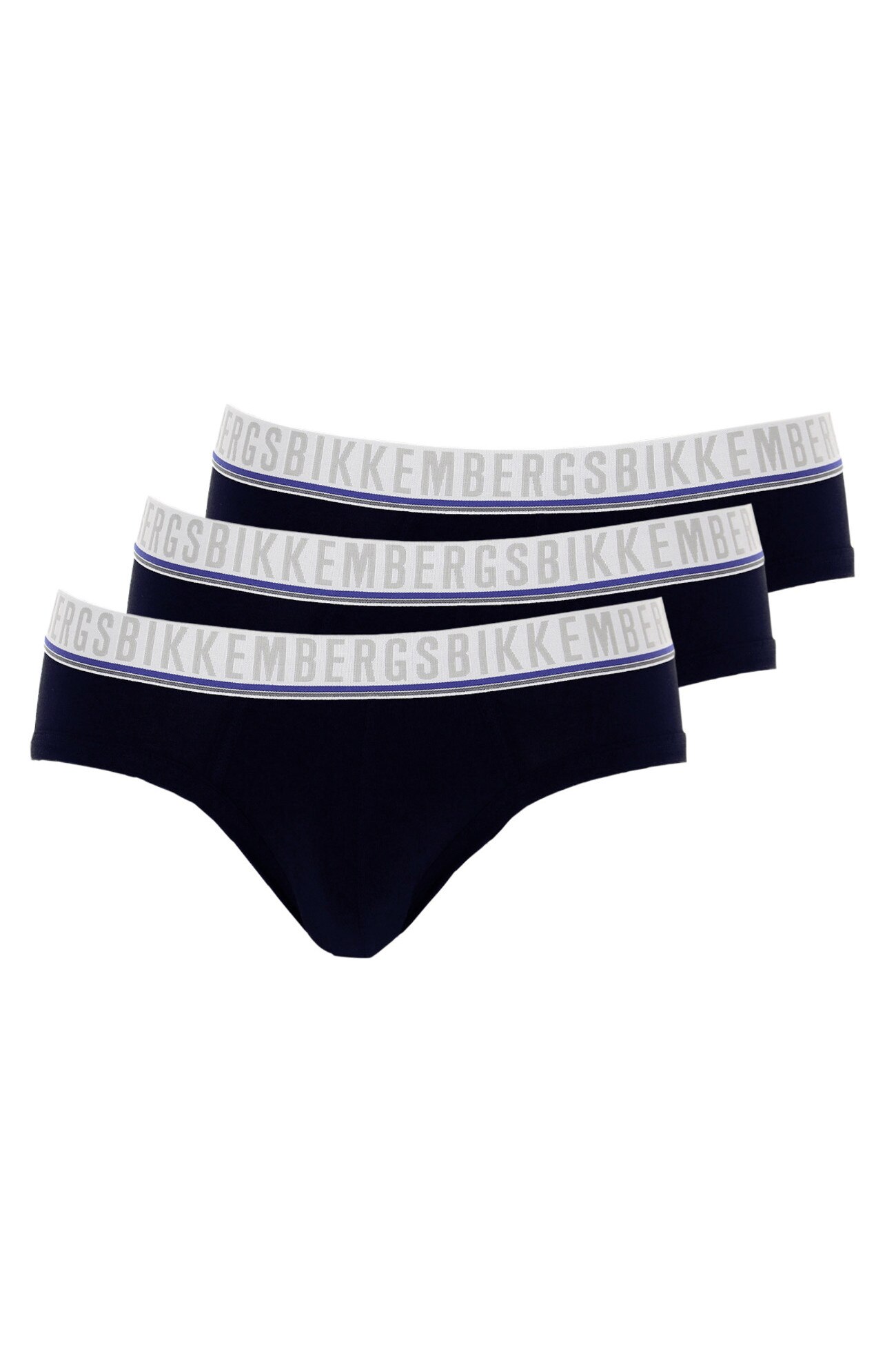 Set 3 Slipi barbati Bikkembergs model VBKT04285, Albastru