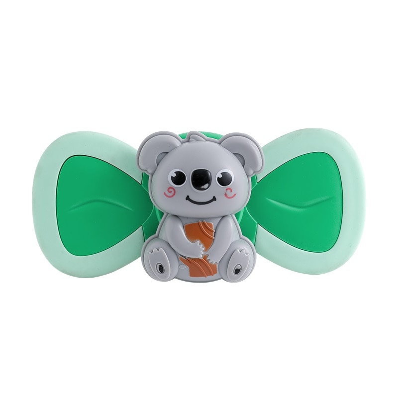 Spinner pentru copii cu 2 laturi Flippy, Spinimals Premium Koala, Verde