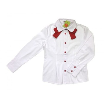 Camasa Daniela maneca lunga, Alb/Rosu Camasa Daniela maneca lunga, Alb/Rosu