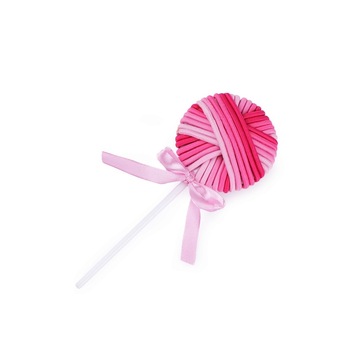 Set elastice pentru par LolliPop 24 bucati, Roz Set elastice pentru par LolliPop 24 bucati, Roz