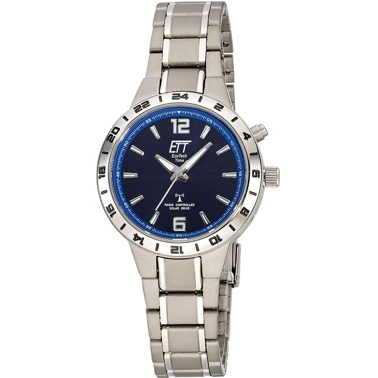 Ceas de dama Ett ELT-11447-31M, Quartz, 32mm, 5ATM, Argintiu