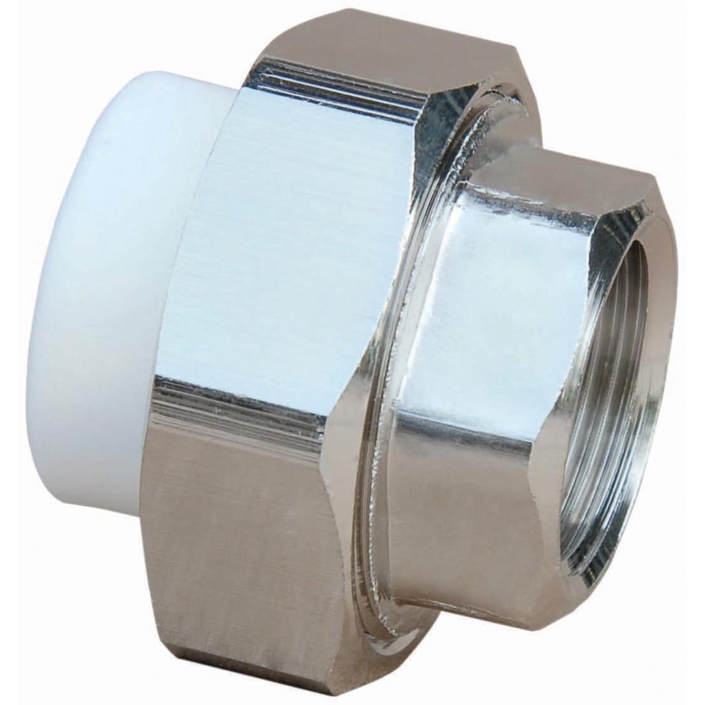 Racord olandez PPR alb 25 x 3/4 fi