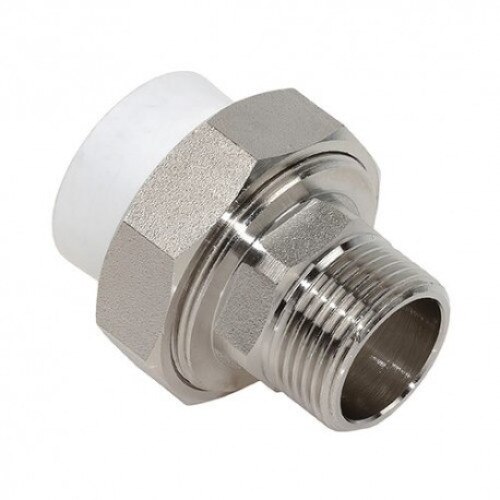 Racord olandez PPR alb 20 x 1/2 fe