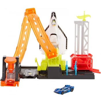 Pista de masini Hot Wheels by Mattel Super Rocket Blast-off cu masinuta Pista de masini Hot Wheels by Mattel Super Rocket Blast-off cu masinuta
