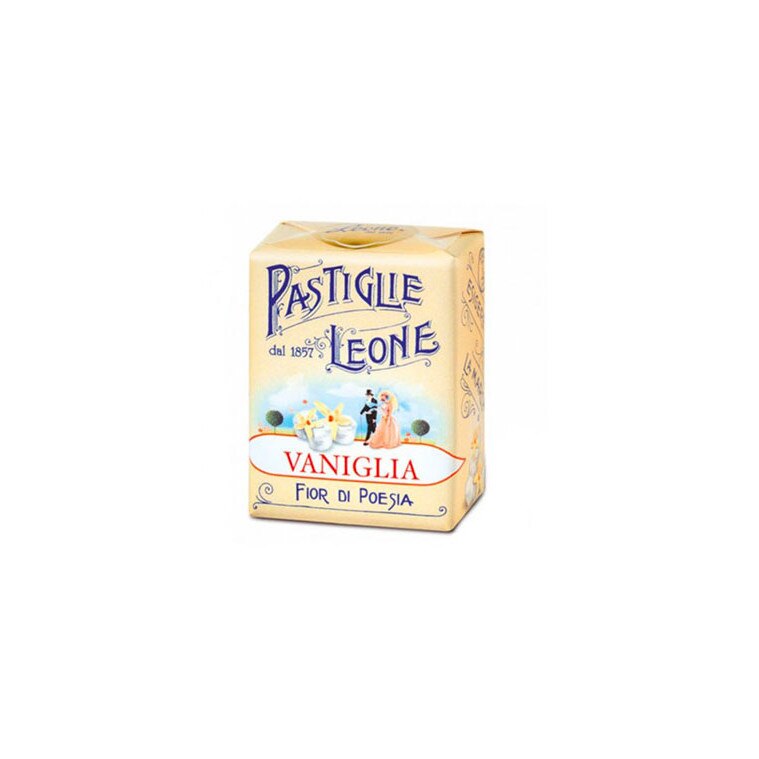 Bomboane Pastiglie Leone cu Vanilie, 30 g