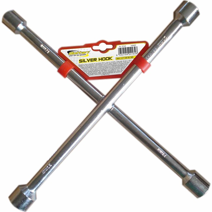 Cheie roti tip cruce 17-19-21-23 mm Bottari