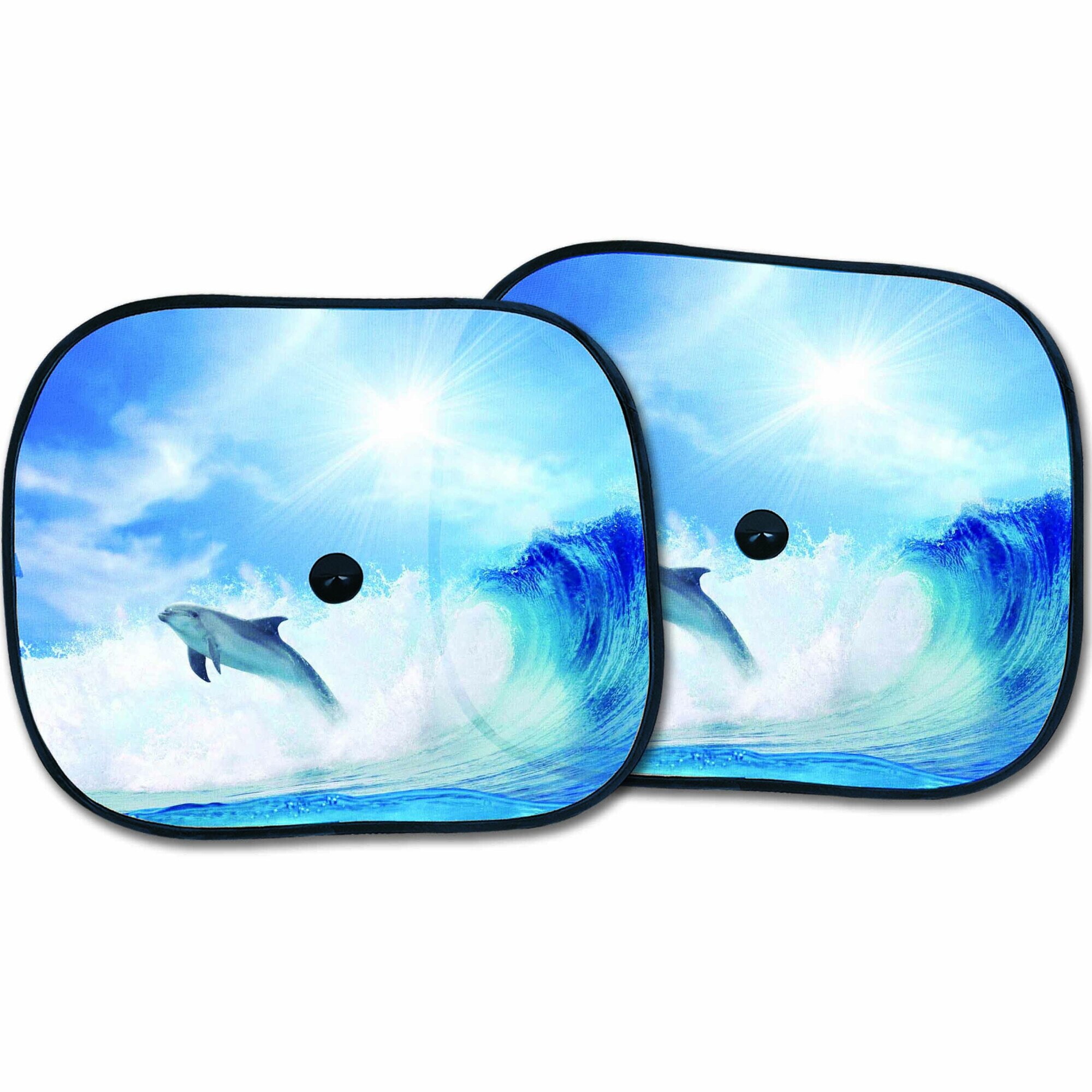 Set 2 parasolare laterale Bottari Dolphin, 36x44 cm