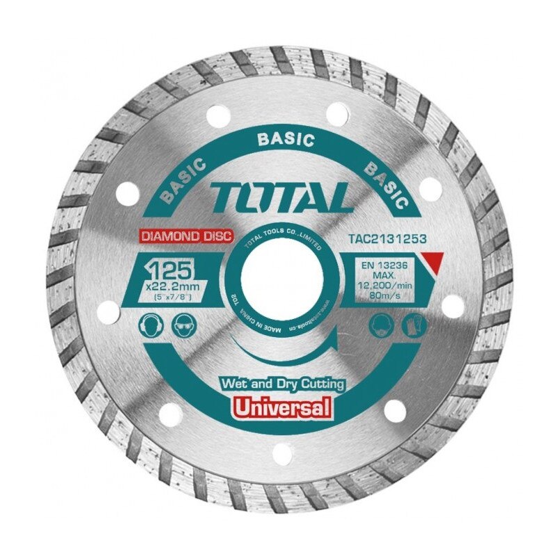 Disc debitare beton Total, 125mm B