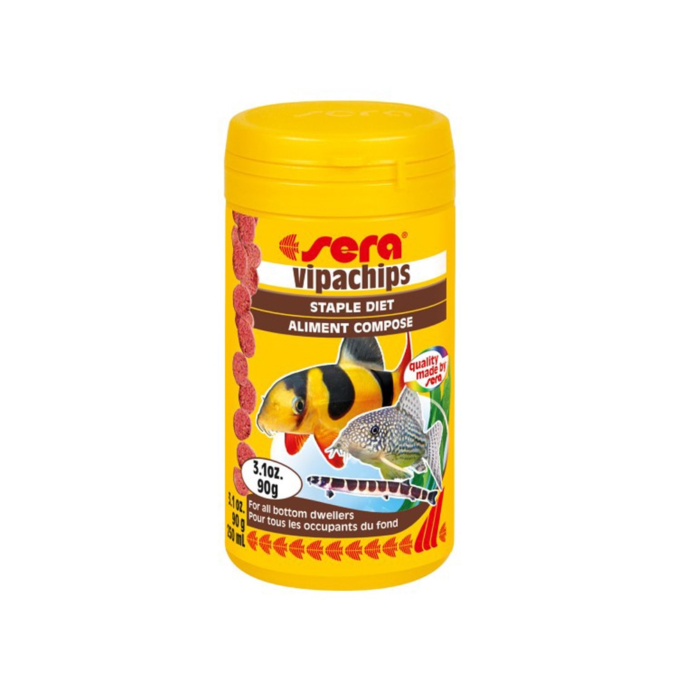 Hrana tablete pesti acvariu Sera Vipachips 250ml