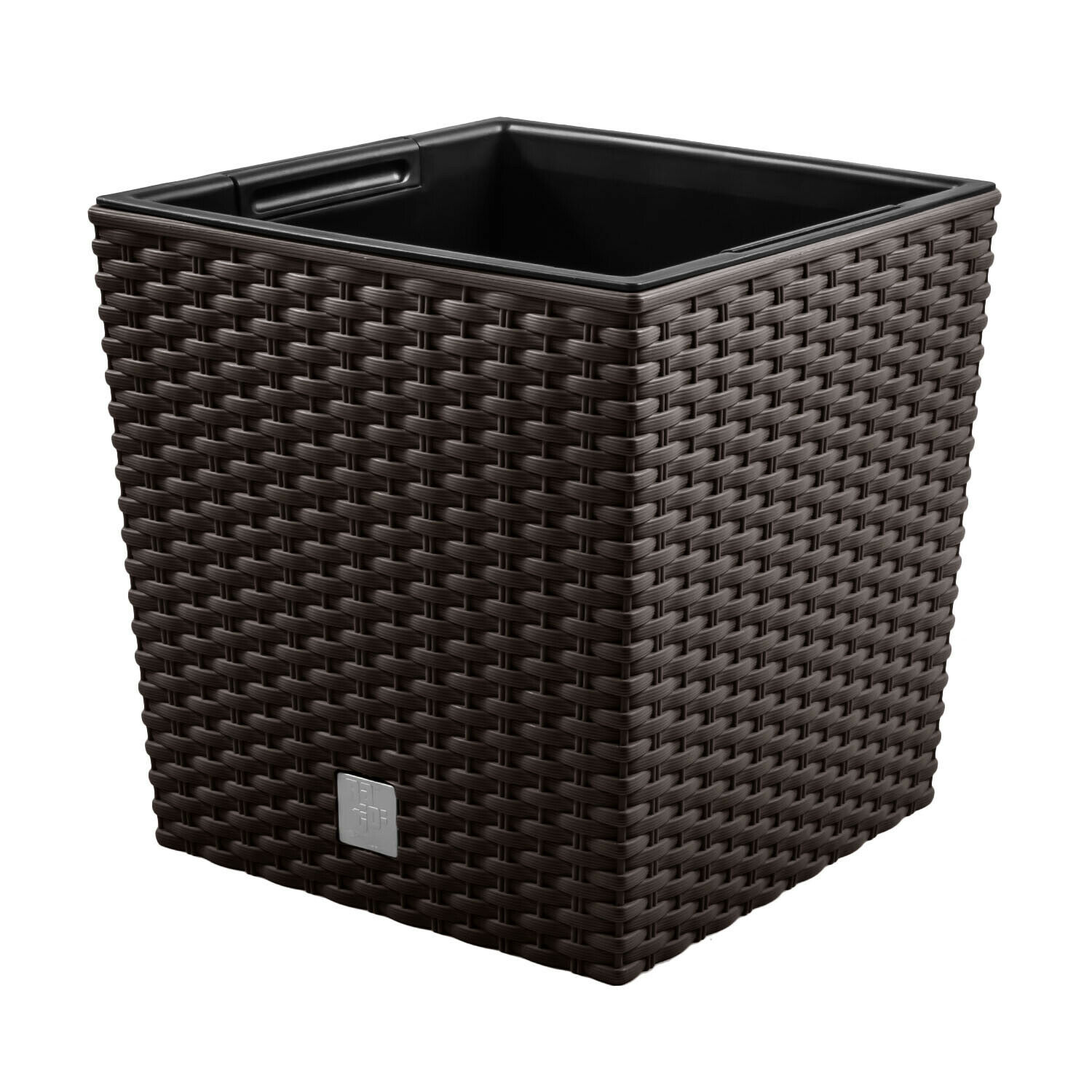 Ghiveci cu insertie Rato Low DRTS200L, gri umbra, 6.8 L