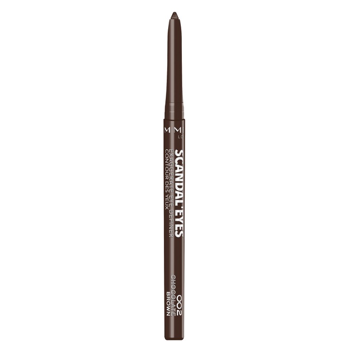 Creion de ochi Rimmel Scandal'eyes, 002 Chocolate brown, 4.37 g