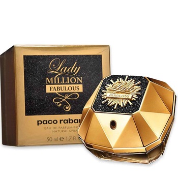 Apa de Parfum Paco Rabanne, Lady Million Fabulous, Femei, 50 ml