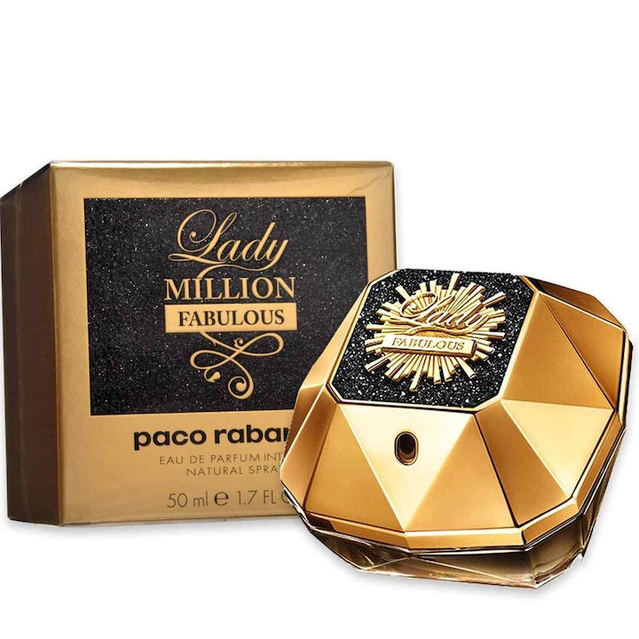 Paco Rabanne Lady Million Fabulous parfüm víz, női, 50 ml