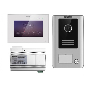 Kit videointerfon, pentru o familie, cu posibiliatatea directionarii apelului catre mobil, monitor color 7 inch,1431 WAY-FI, Fermax Kit videointerfon, pentru o familie, cu posibiliatatea directionarii apelului catre mobil, monitor color 7 inch,1431 WAY-FI, Fermax