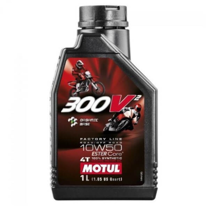 Motul 300V2 4T Factory Line Road/Off Road 10W-50 1L