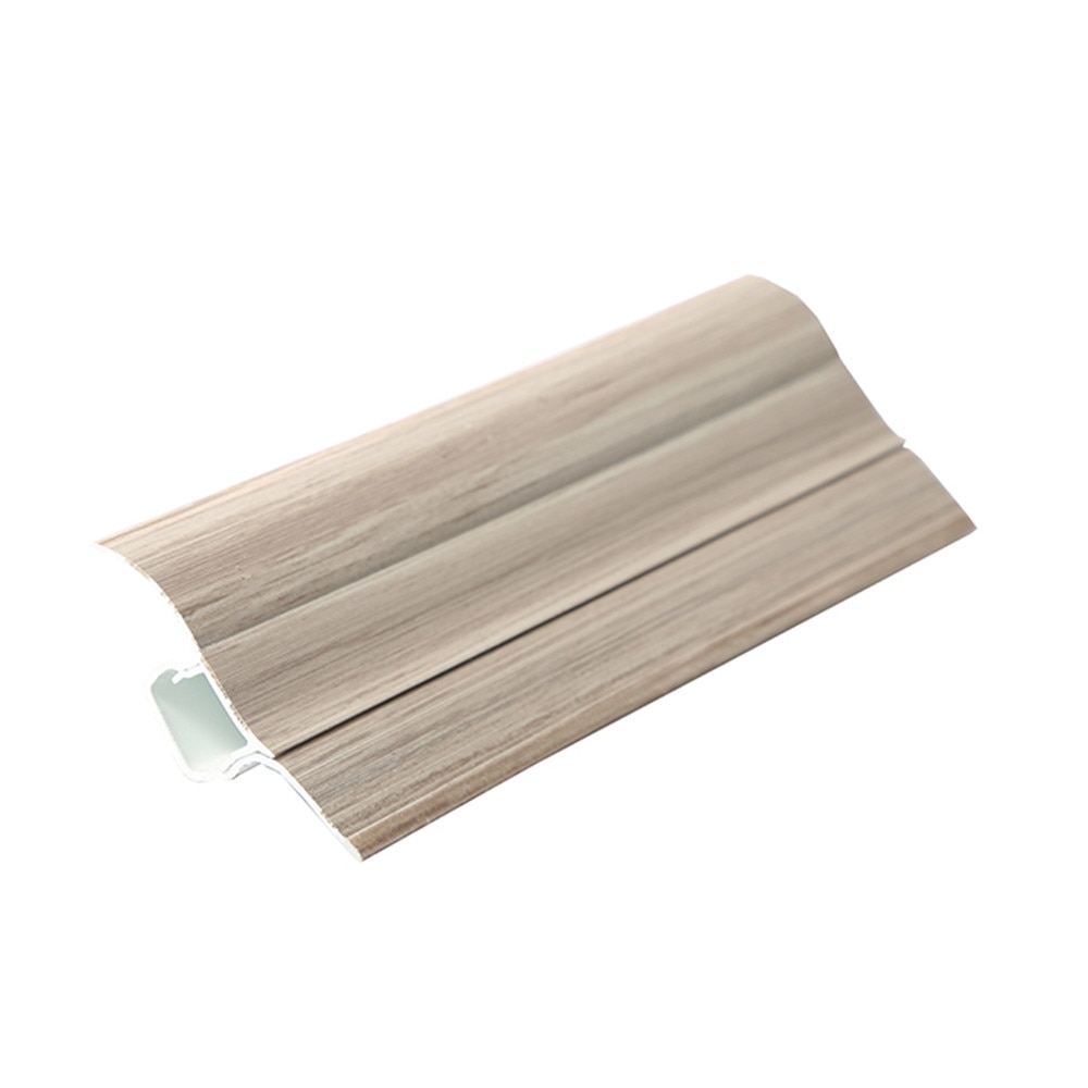 Set plinta PVC cu canal cablu, 250X5.3 cm, 5 bucati, 53.27 Nuc Heritage