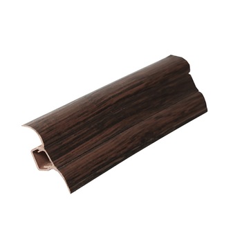 Set plinta PVC cu canal cablu, 250X5.3 cm, 5 bucati, 53.19 Wenge Set plinta PVC cu canal cablu, 250X5.3 cm, 5 bucati, 53.19 Wenge