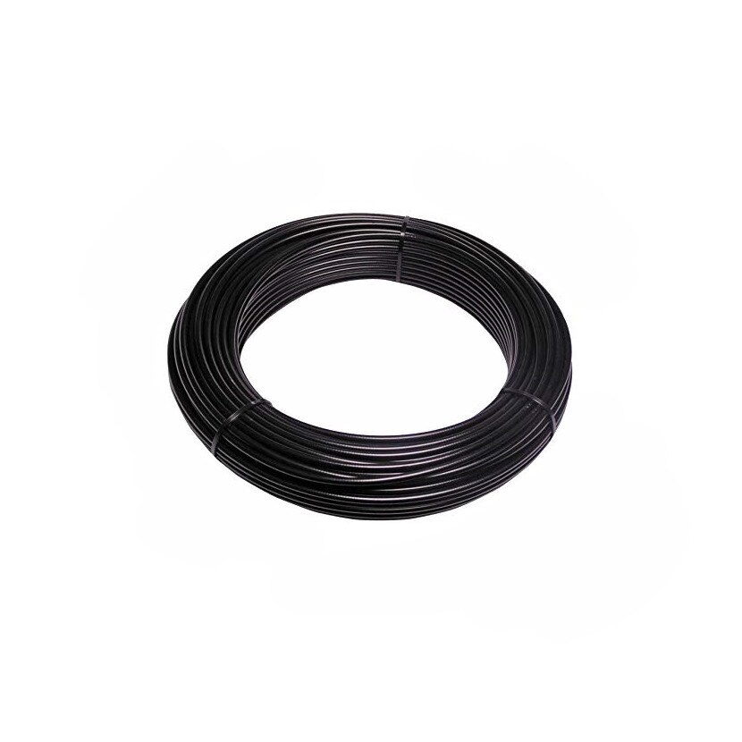 Teaca cablu frana Teflonat Alligator 5mm, culoare negru