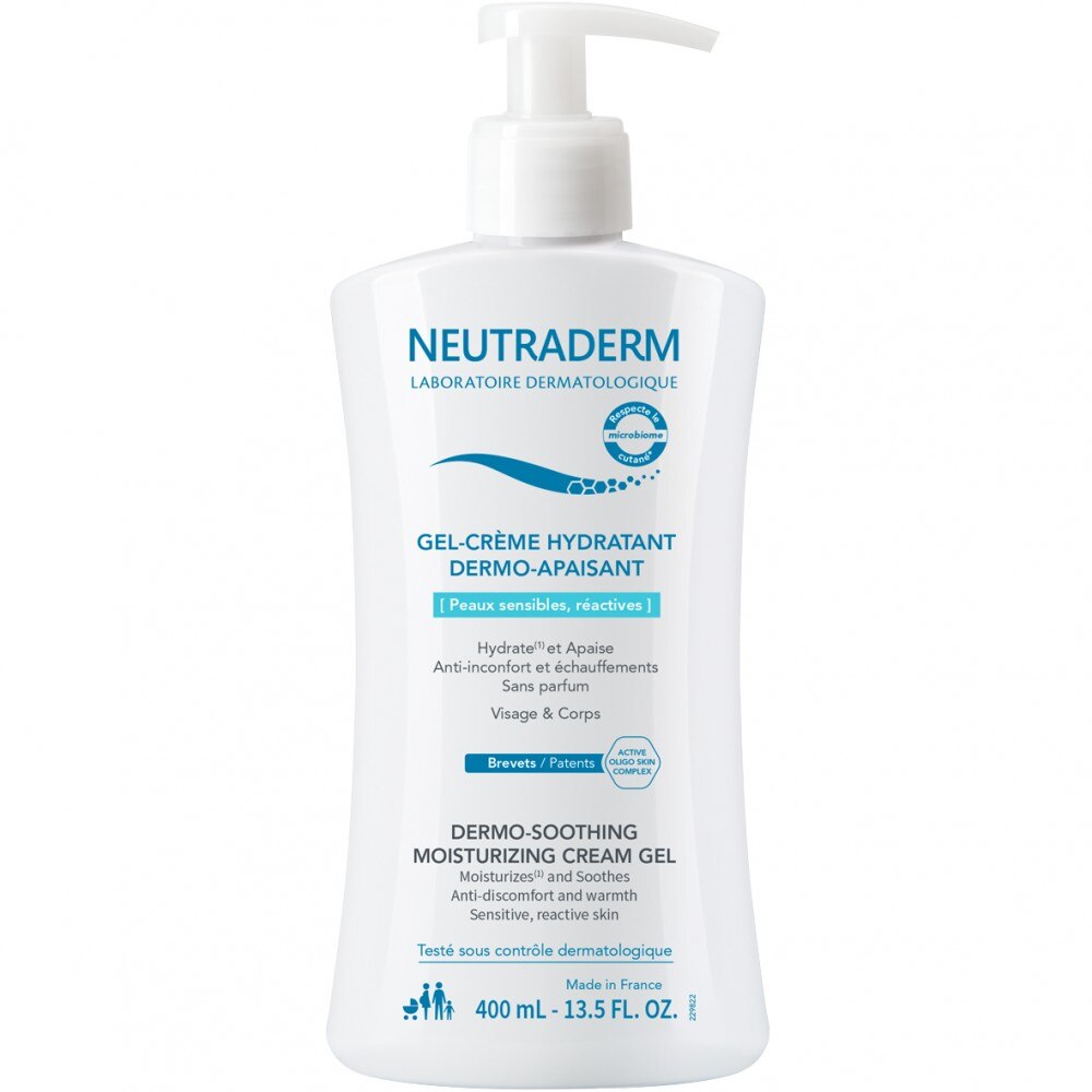 Gel-crema dermo-calmant Neutraderm, 400 ml