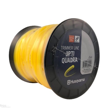 Fir trimmer, Husqvarna, opti quadra, galben, 2.7 mm x 170 m Fir trimmer, Husqvarna, opti quadra, galben, 2.7 mm x 170 m