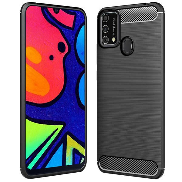 Husa pentru SAMSUNG Galaxy F41- Carbon (Negru) Paramount