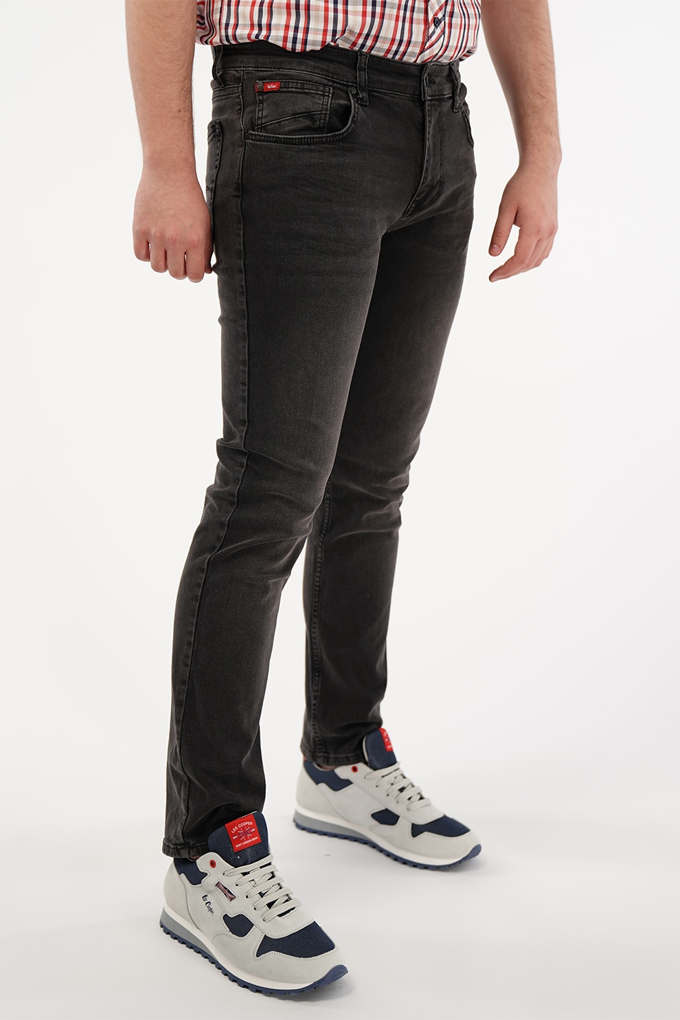 Lee Cooper, Blugi drepti, Gri inchis, W33-L32