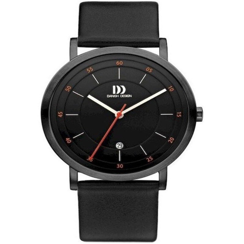 Ceas analogic pentru barbati, Danish Design, IQ23Q1152, Quartz, 3 ATM, 42 mm, Negru