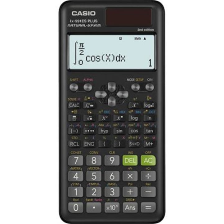 Calculator stiintific CASIO, "FX-991ES Plus", Negru