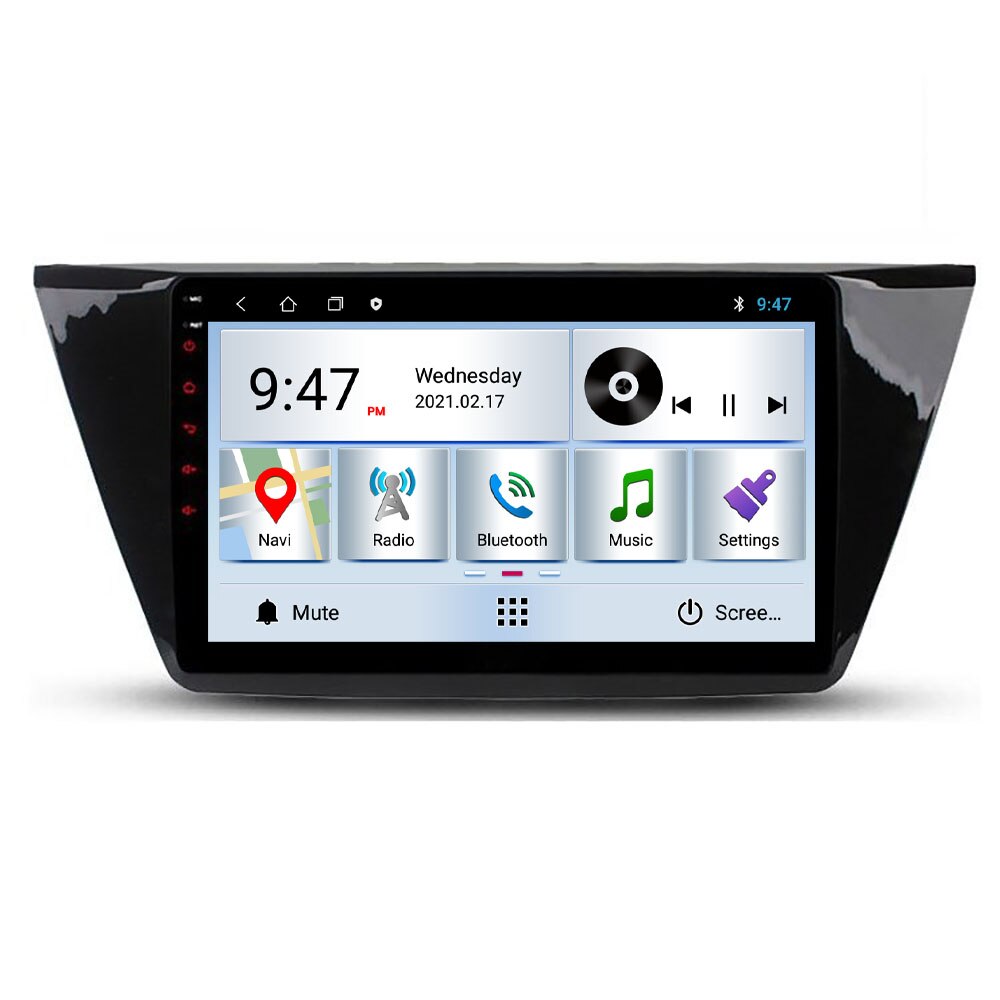 Navigatie dedicata VW Tiguan 2016- Edotec, cu Android, Internet, Bluetooth, Radio , GPS, WIFI, procesor Quad Core, memorie 2GB si 32GB