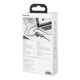 Хъб 6 в 1, Baseus, CAHUB-CW0G, USB-C към 3xUSB 3.0, HDMI, 4K, USB-C PD 100W, RJ45 Алуминиев корпус, Сив
