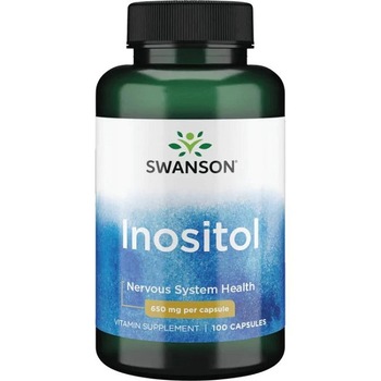 Supliment alimentar, Inozitol (650 mg), Swanson Inositol - 100 capsule (100 doze) Supliment alimentar, Inozitol (650 mg), Swanson Inositol - 100 capsule (100 doze)