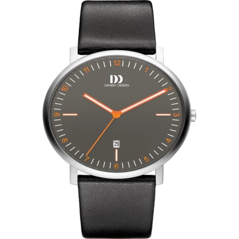 Ceas pentru barbati Danish Design IQ26Q1071, Sticla minerala, Otel inoxidabil, 3 ATM, Negru