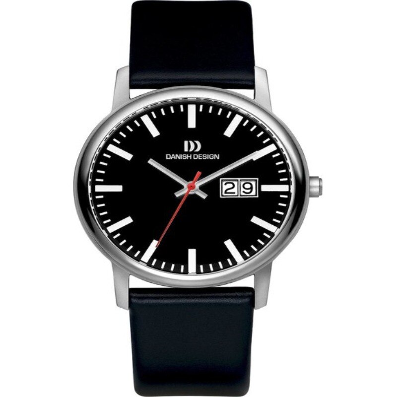 Ceas barbatesc Danish Design IQ13Q974, Sticla safir, Quartz, 5 ATM, Negru