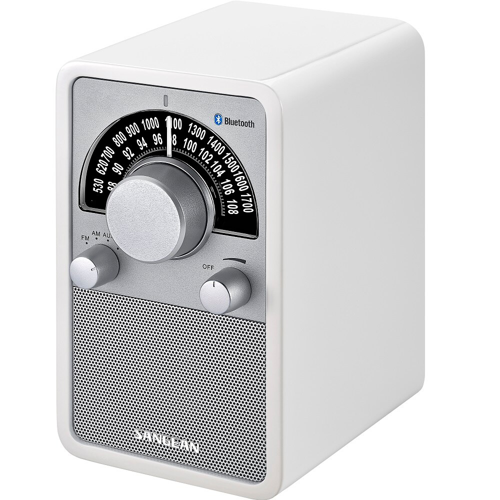 Radio portabil, Sangean,WR15 BT, Alb, FM eMAG.ro