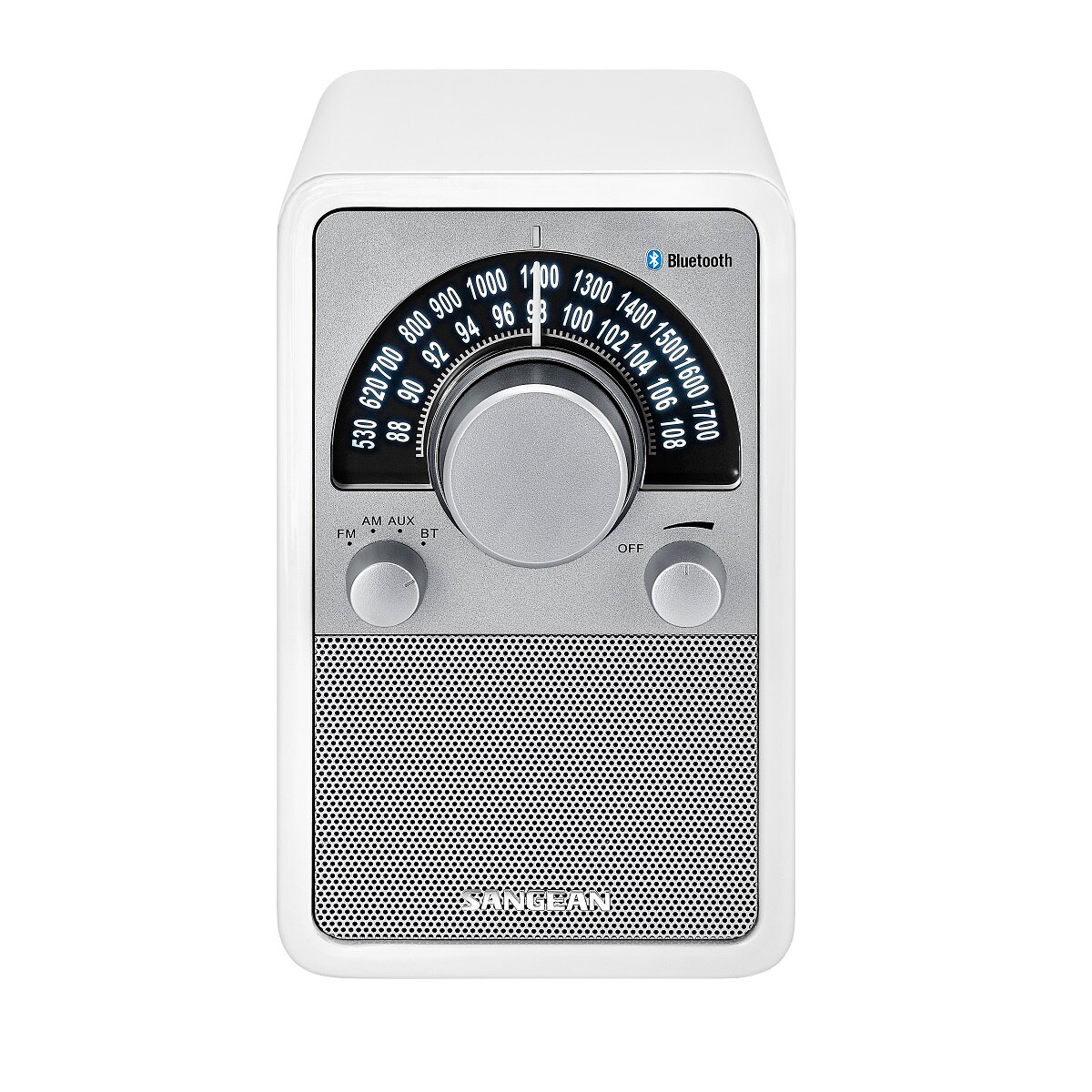 Radio portabil, Sangean,WR15 BT, Alb, FM eMAG.ro
