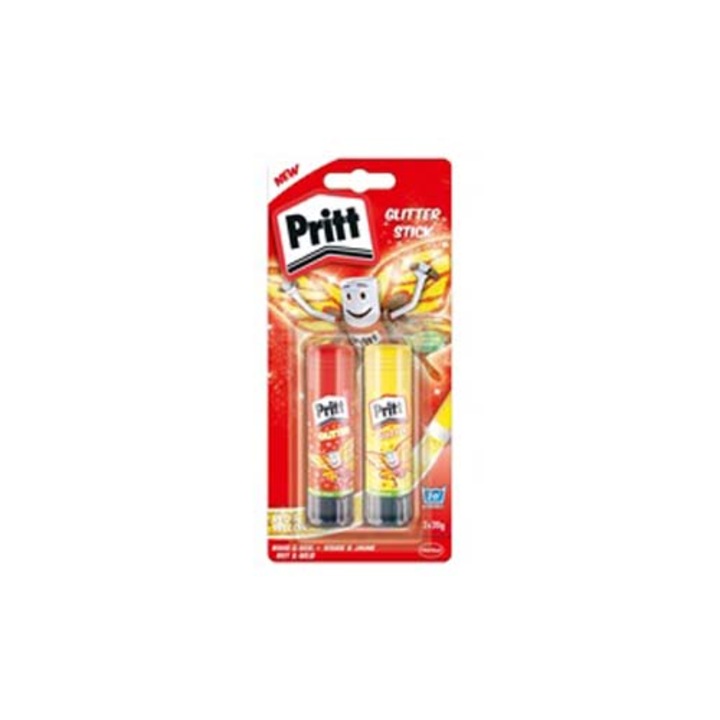 Lipici cu sclipici, Pritt, 2x20g