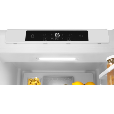 Combina frigorifica Whirlpool W9921CW, 348l, Clasa E, Dual No Frost, 6th Sense, H 201 cm, Alb