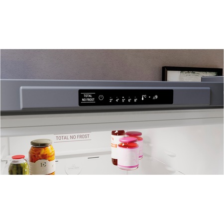 Combina frigorifica Hotpoint HAFC8TI21SX, 335l, Clasa F, Total No Frost, H 191.2 cm, Inox