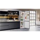 Хладилник с фризер Hotpoint HAFC9 TI32SX, Клас E, Стъклен рафт, Total No Frost, H 202.7 см, Inox