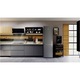 Хладилник с фризер Hotpoint HAFC9 TI32SX, Клас E, Стъклен рафт, Total No Frost, H 202.7 см, Inox
