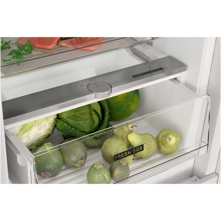 Combina frigorifica incorporabila Whirlpool WHC18T341, 250l, Clasa F, Total No Frost, 6th Sense, H 177 cm, Alb