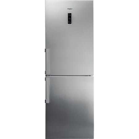 Combina frigorifica Whirlpool WB70E972X, 444 l, Total No Frost, 6th Sense, Active 0, Clasa E, H 195.5 cm, Inox anti-amprenta