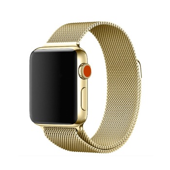 Curea Metalica Compatibila Apple Watch Seria 1, 2, 3, 4, 5, 6 de 38 sau 40mm AURIE Bratara Curea Metalica Compatibila Apple Watch Seria 1, 2, 3, 4, 5, 6 de 38 sau 40mm AURIE Bratara