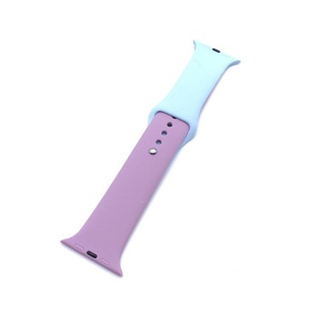 Curea Silicon Compatibila Apple Watch Seria 1, 2, 3, 4, 5, 6 de 42 sau 44mm Mov cu bleo Bratara Curea Silicon Compatibila Apple Watch Seria 1, 2, 3, 4, 5, 6 de 42 sau 44mm Mov cu bleo Bratara